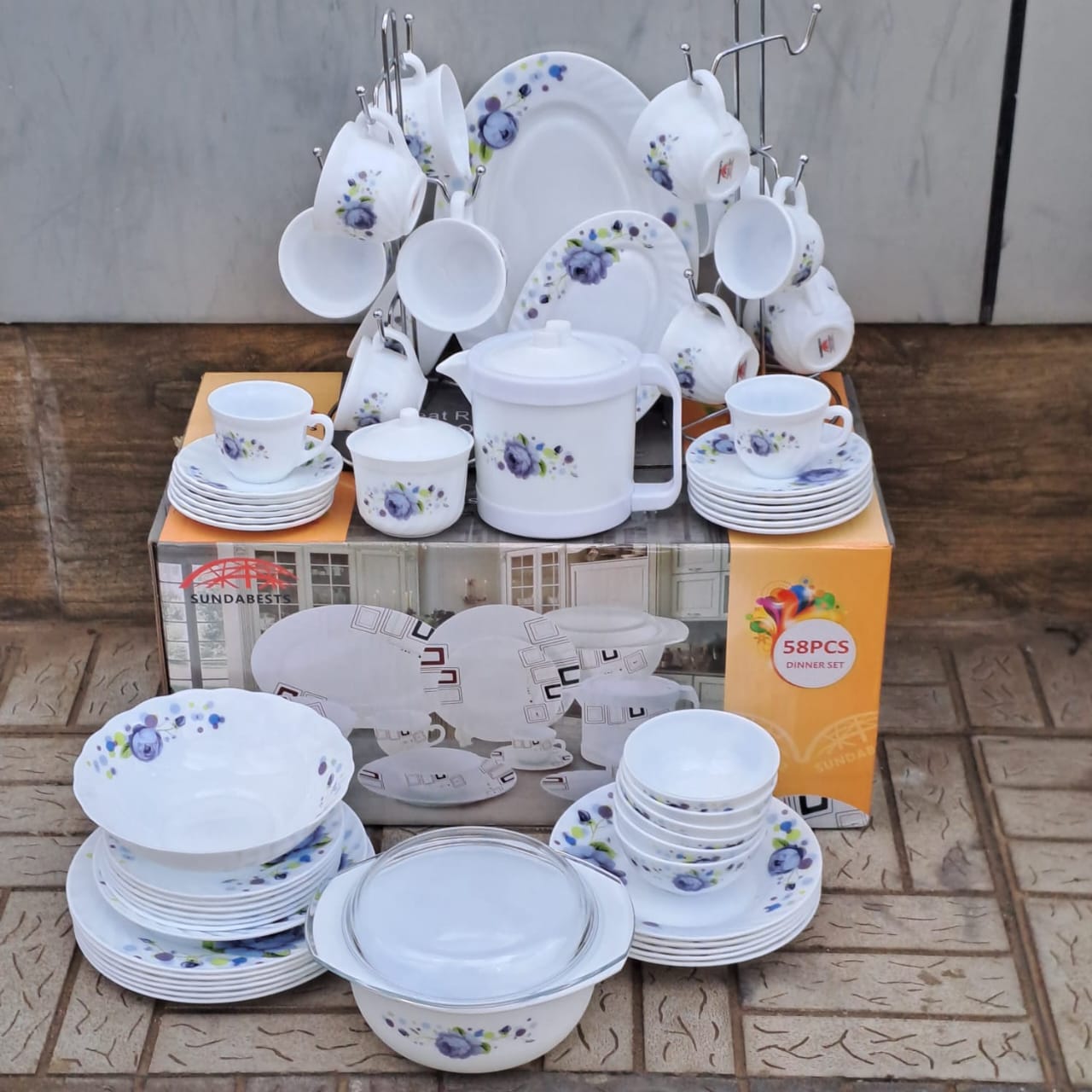 58pcs dinnerset