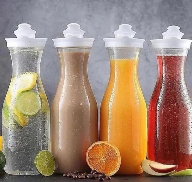 Acrylic juice/beverage bottle 1.5litre