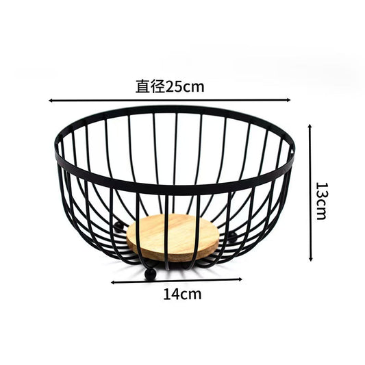 Quality heavy fruit basket with Bamboo