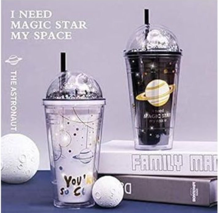 Space man bottle