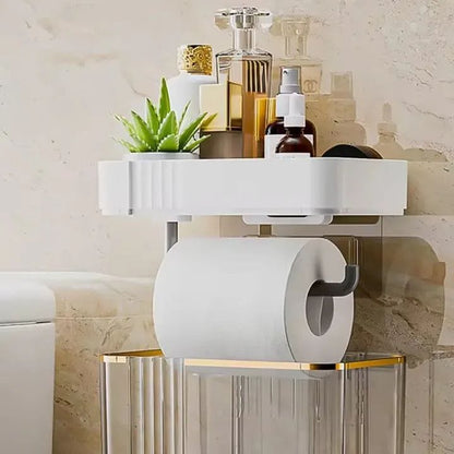 Luxury gold plated wall mounted tissue box