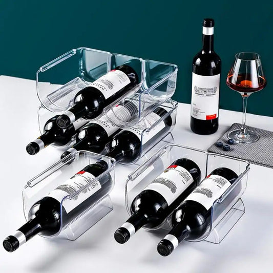 3 in 1 Wine Rack Stackable Wine Holder