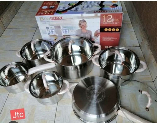 12 BOMINOX COOKWARE