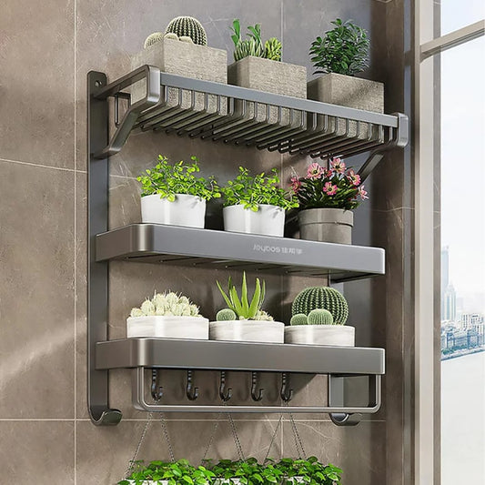 3-Tier Aluminum Bathroom Rack/Organizer