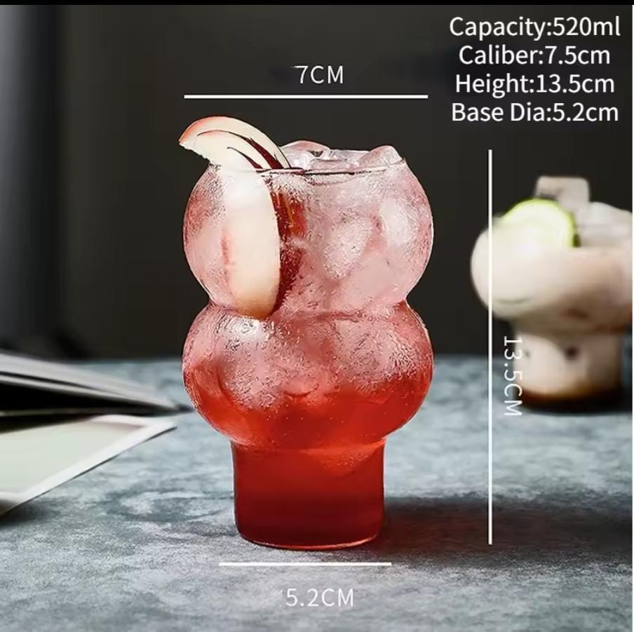 Cocktail dessert glass 520ml 6pcs set