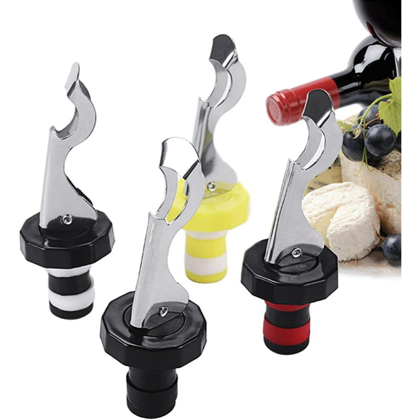 Wine bottle stopper