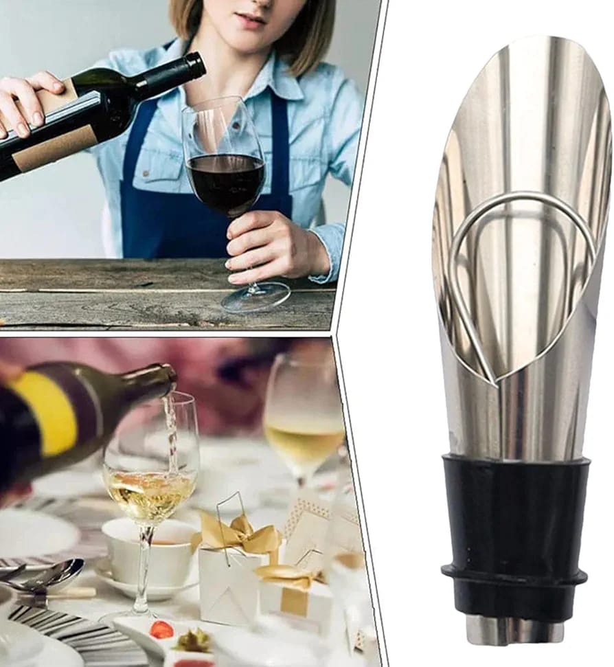 KMT Wine spout pourer cap stopper