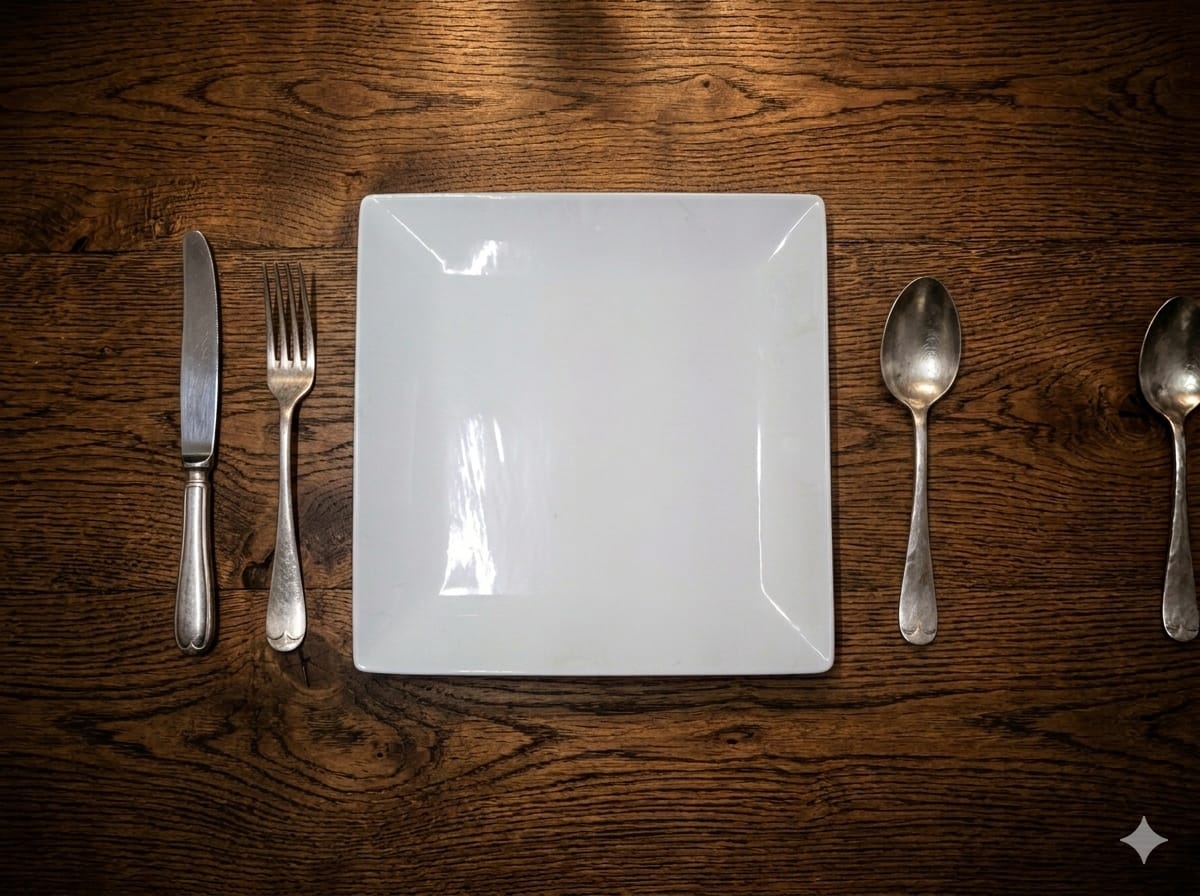 Luxe  Square Collection Dinner Plate
