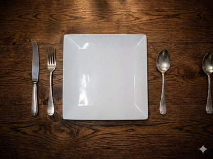 Luxe  Square Collection Dinner Plate