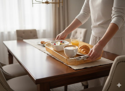 Vanity tray gold 1pc