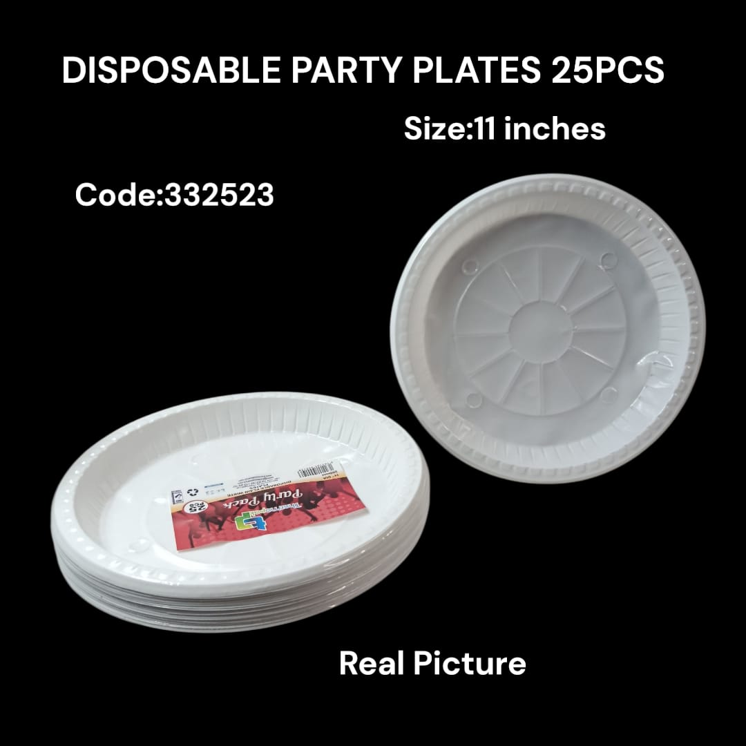 Disposable Party Plates (25PCS)