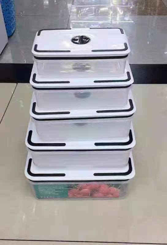 Fridge container 5 in 1 with lids