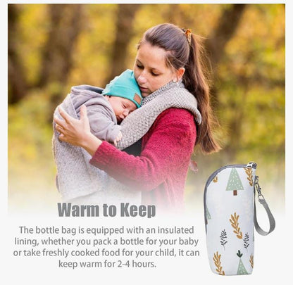 Insulated Milk Bottle Bag Baby Bottle Thermal Insulated Bag
