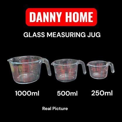 Danny Home Glass Measuring Jug