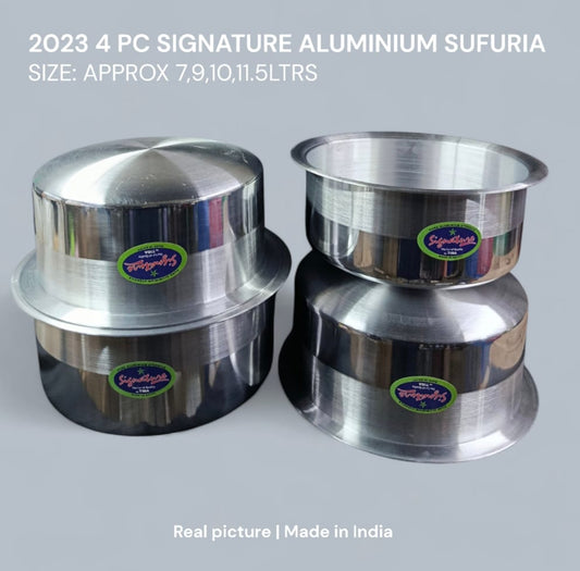 Signature Aluminium Sufuria – 4pcs Set
