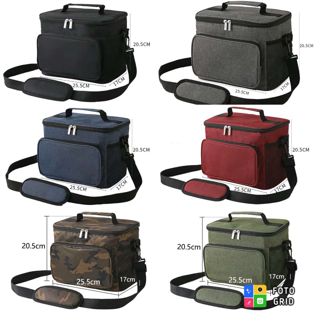 Large capacity cooler lunch bag(E)