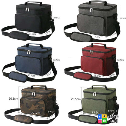 Large capacity cooler lunch bag(E)