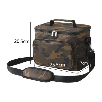Large capacity cooler lunch bag(E)