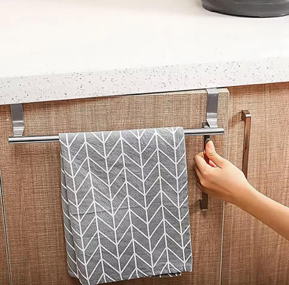 Stainless Steel kitchen cabinet towel rack /hanger