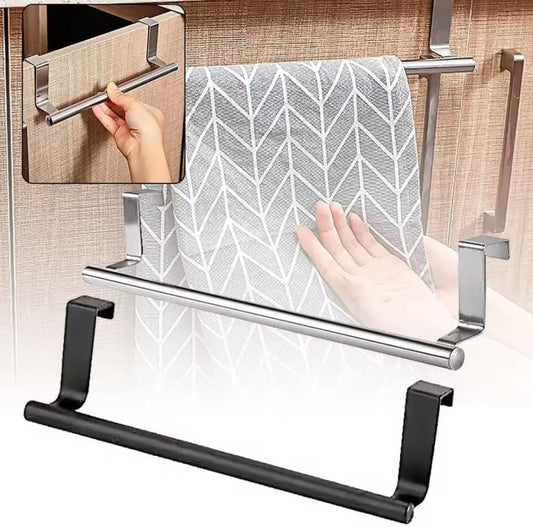 Stainless Steel kitchen cabinet towel rack /hanger
