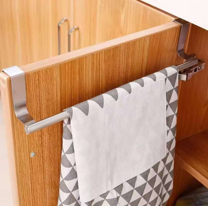 Stainless Steel kitchen cabinet towel rack /hanger
