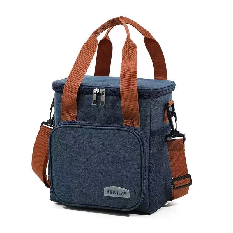Single layer raised insulated bag