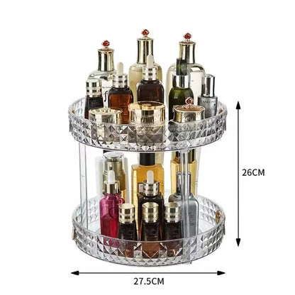 2-Tier Diamond pattern  Rotating Lazy Susan