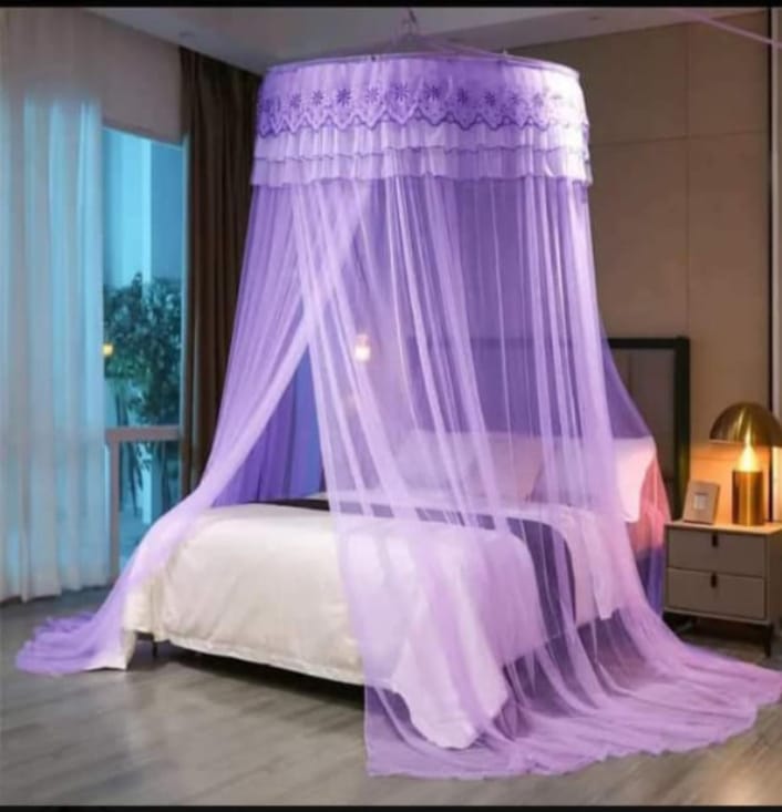 Round mosquito net 5x6/6x6 bed size
