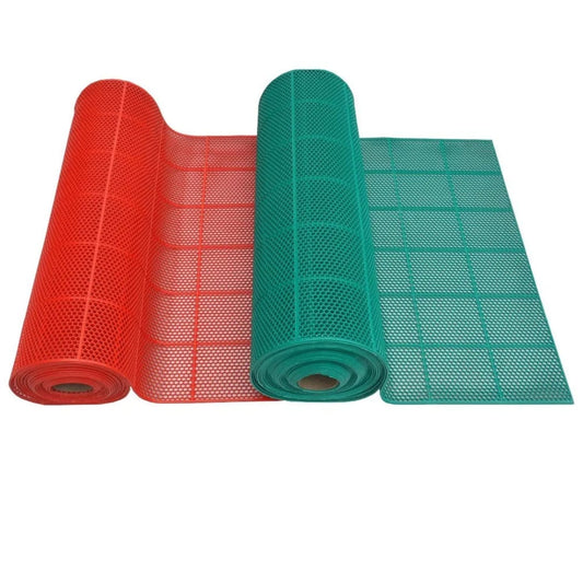 Rubber Mat PVC Non Slip Durable Floor Mat Heavy Duty Matt with Drainage Holes