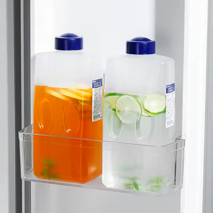 2L High-temperature Resistant Thickened Cold Water Bottle (plastic) 2pcs