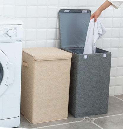 Large capacity laundry basket & Duvet storage
