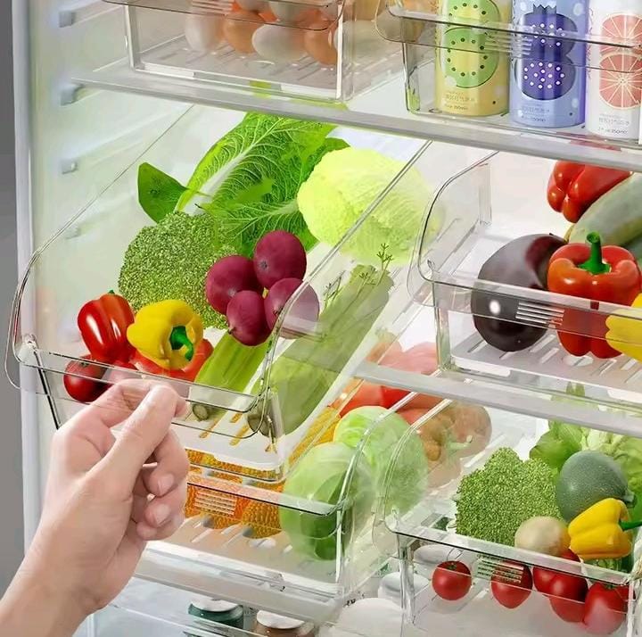 Transparent Fridge storage container 1pc