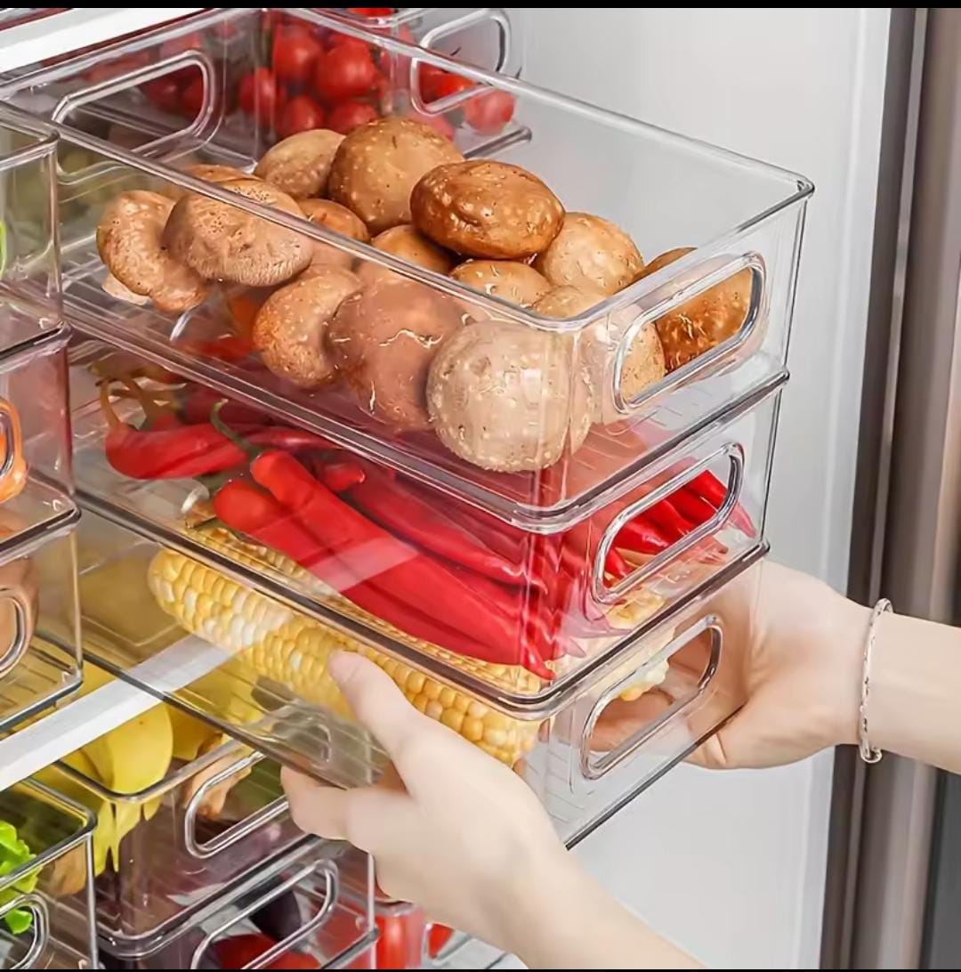 Transparent Fridge storage container 1pc