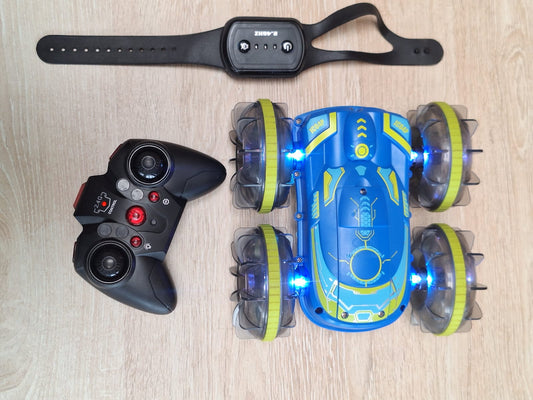 2.4G Remote Control 4WD Four Wheel Drive Double Stunt Vehicle