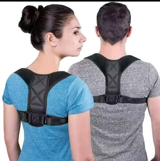 Adjustable back shoulder posture corrector belt
