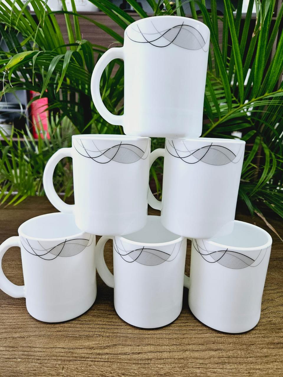 Set of 6 Ceramic Cups