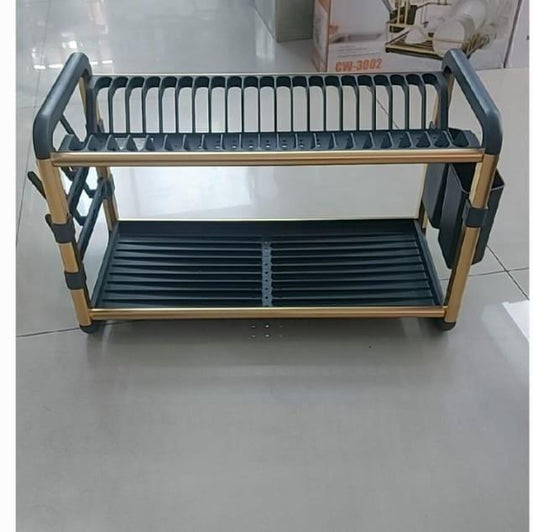 2 Tier Dish Drying Rack for Kitchen counter