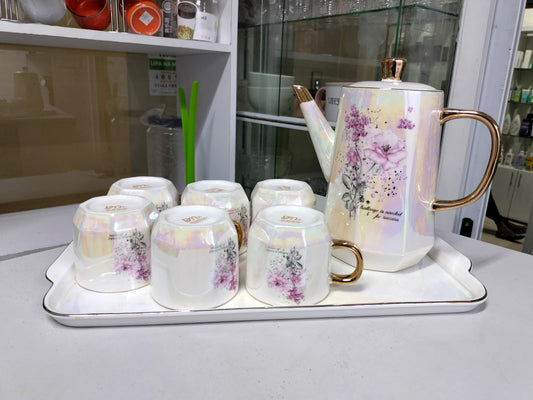 Ceramic breakfast set