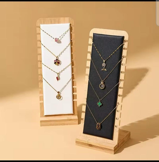Vertical necklace holder(black)