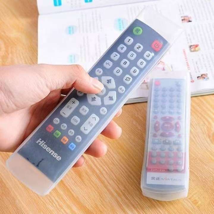 Clear Silicon remote cover 1pc
