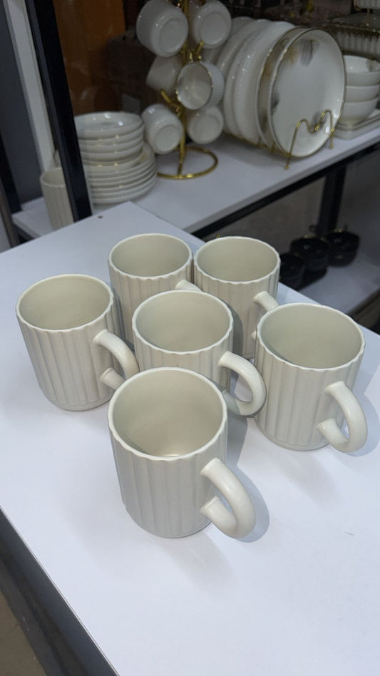 6pcs Ceramic Cups