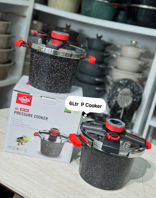 High quality Gas and Induction cooker Pressure cooker 6L