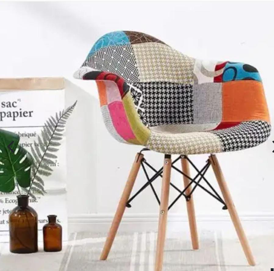 Bucket Patchwork Eames chair 1pc