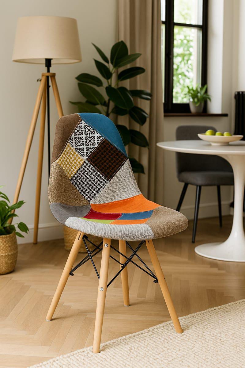 Patchwork Eames  chair 1pc