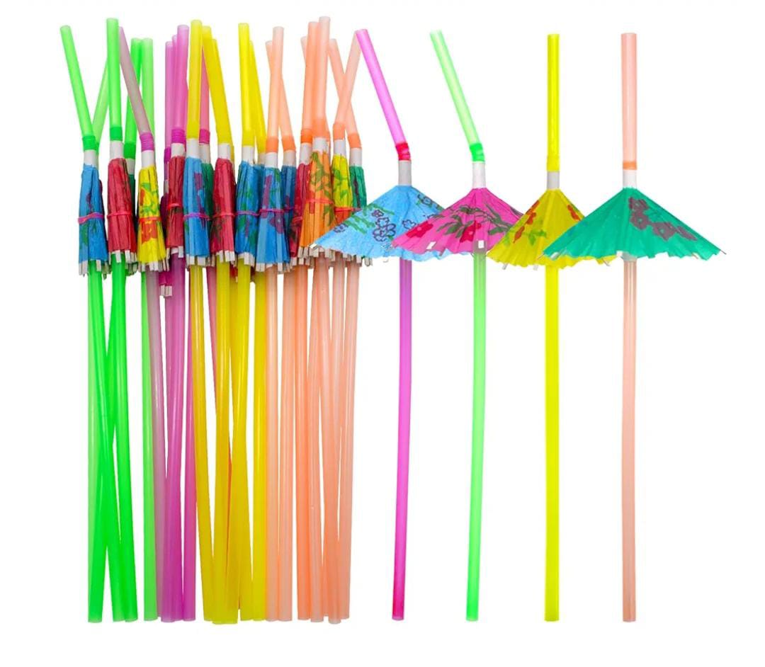 Cocktail  Drink Straws Set-50pcs