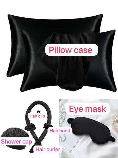 7 in 1 Ladies sleeping silk night set