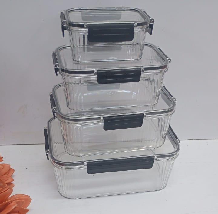 Transparent Airtight Pantry Boxes