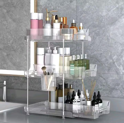 3 layer Multifunctional storage rack