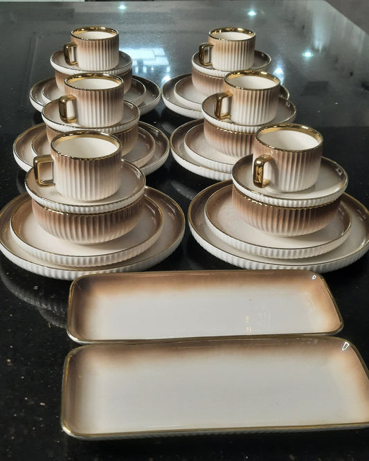 Elegant  European Porcelain Dinner set  32pcs set