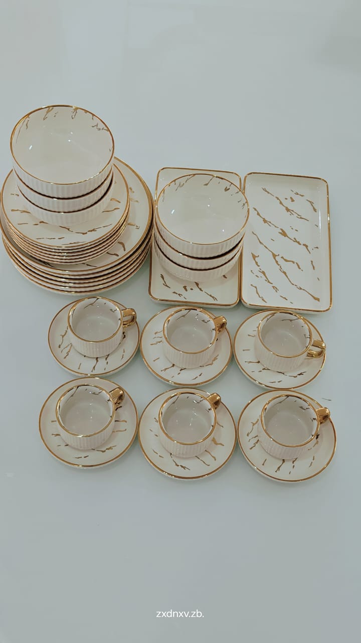 Elegant  European Porcelain Dinner set  32pcs set